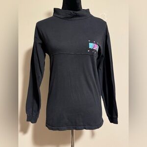 EUC Windjammer One Of A Kind Vintage Black Pullover size 14/16